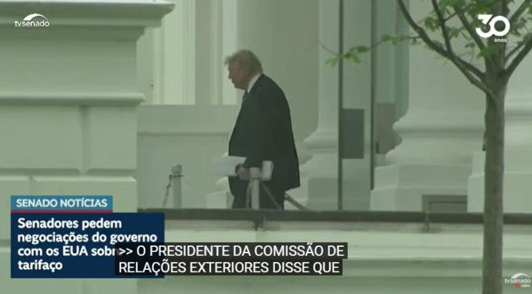 Tarifaço dos EUA: senadores querem negociações antes de usar reciprocidade